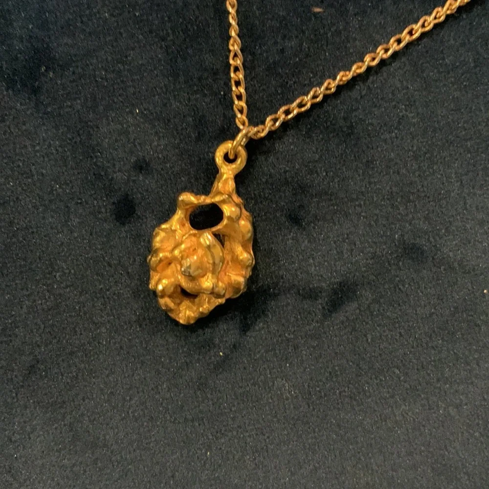 Vintage Brutalist Pendant - Picture 2 of 3